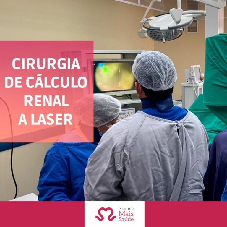 CIRGURGIA DE CÁLCULO RENAL A LASER